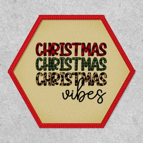 Christmas Vibes Patch