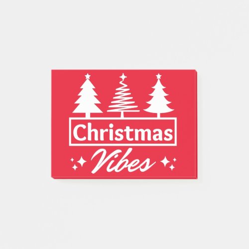 Christmas Vibes Post_it Notes