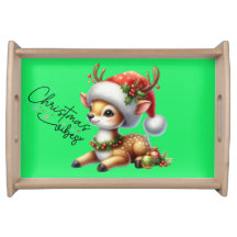 Christmas Vibes Serving tray