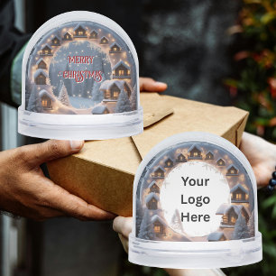Christmas Village Customer Appreciation Gift Snow Globe