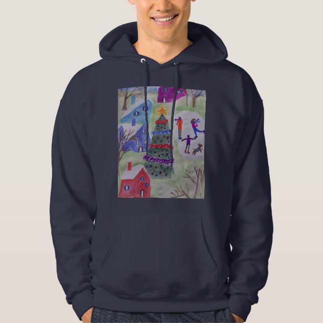Christmas Village  Hoodie (Front)