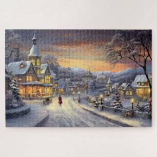 Christmas Village Jigsaw Puzzle