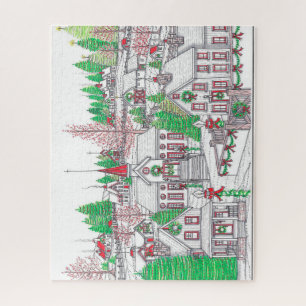 Christmas Village Puzzle