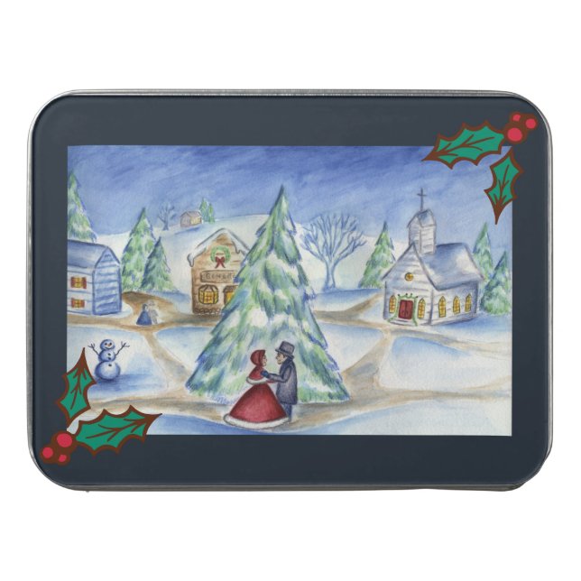 Christmas Village Puzzle  (Case Horizontal)