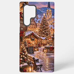 Christmas Village Samsung Galaxy S22 Ultra Case