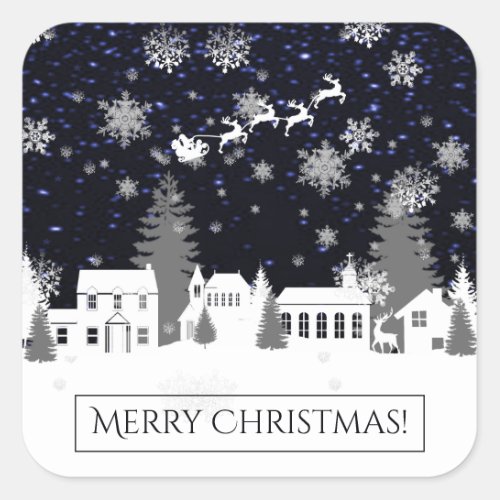 Christmas Village Sticker