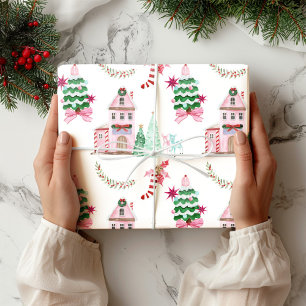 Christmas Village Wrapping Paper