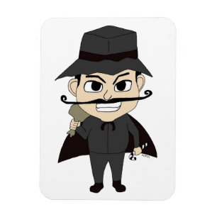 Christmas villain magnet