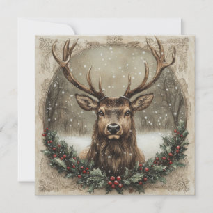 Christmas Vintage Greeting Card