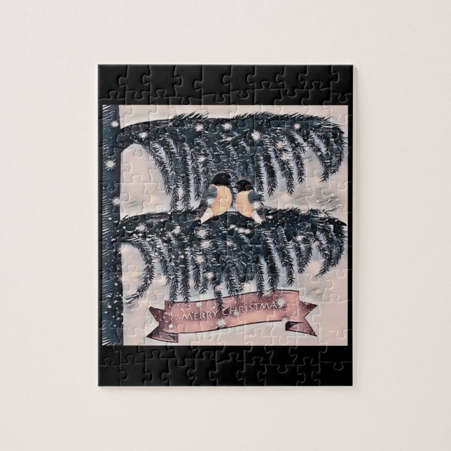 Christmas , Vintage Jigsaw Puzzle (Vertical)