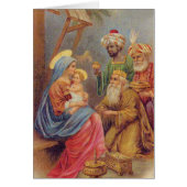 Christmas Vintage Nativity Jesus Illustration (Front)
