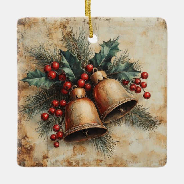 Christmas Vintage Ornament (Front)