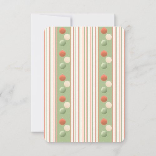 Christmas Vintage RSVP Card