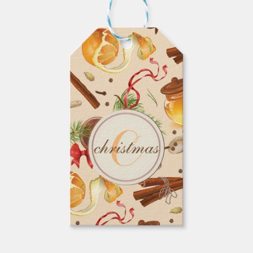 Christmas Vintage Scents Gift Tags
