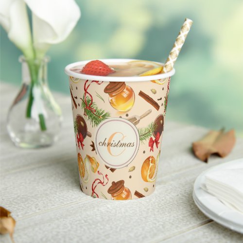 Christmas Vintage Scents Paper Cups