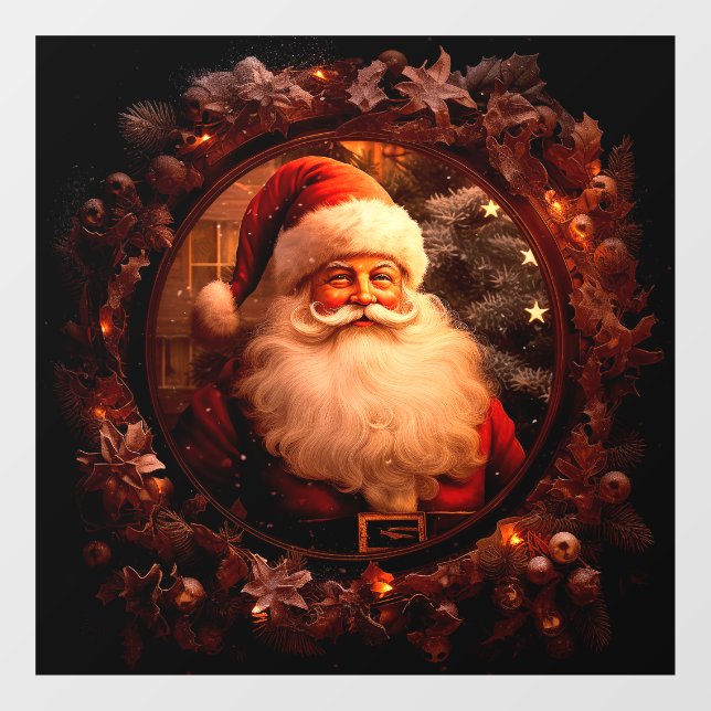 Christmas Vintage Window Cling (Sheet)