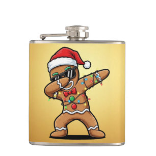Christmas Vinyl Wrapped Flask