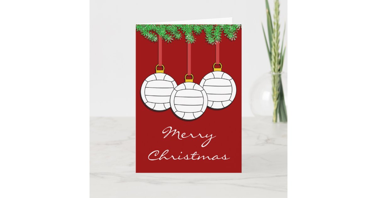 christmas-volleyball-card-zazzle