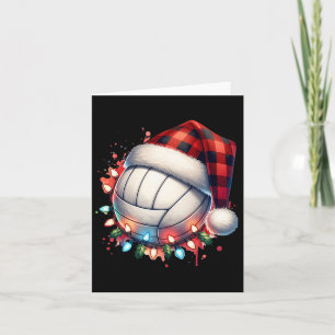 Christmas Volleyball Xmas Volleyball Player 1  Card