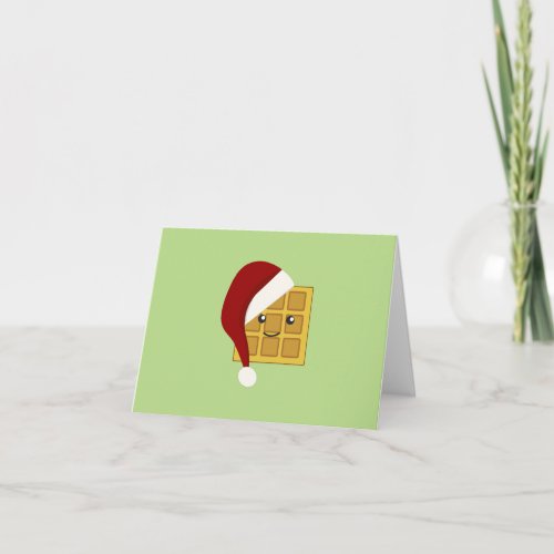 Christmas Waffle Holiday Card