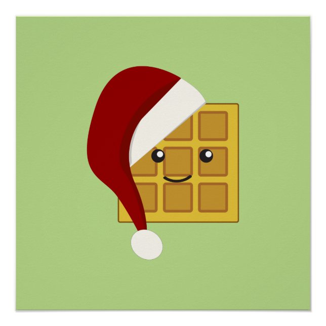 Christmas Waffle Poster (Front)
