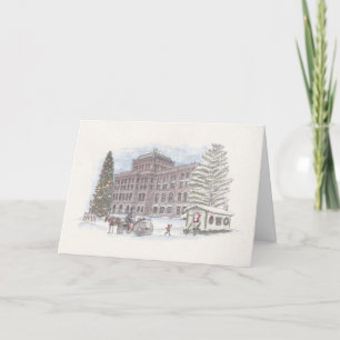 Christmas Walk Christmas card