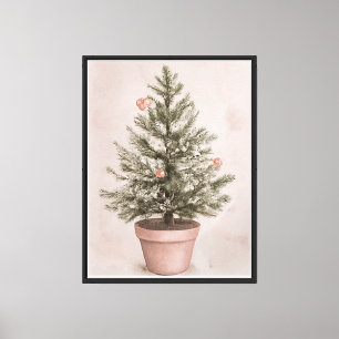 Christmas Wall Art – Cozy Snowy Landscape Home