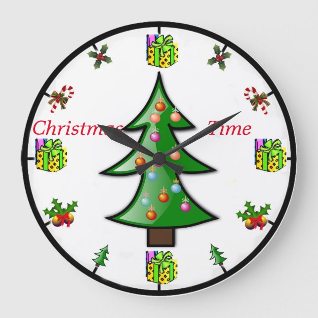 Christmas Wall Clock (Front)