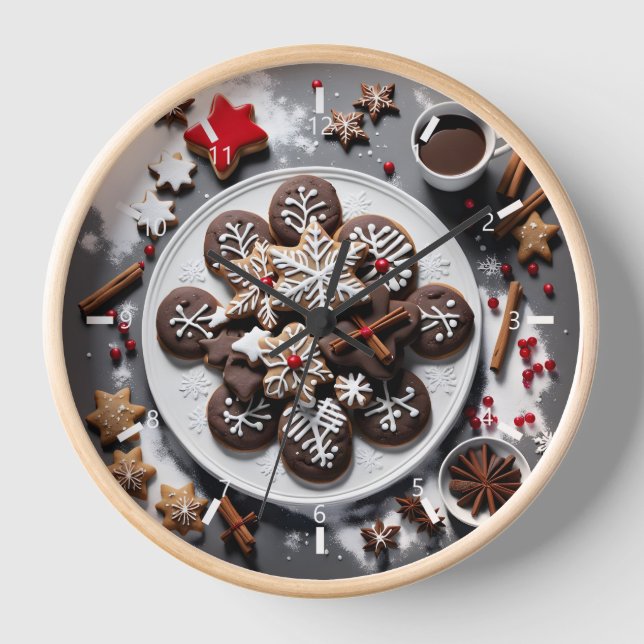 Christmas Wall Clock 1 - 001 (Front)