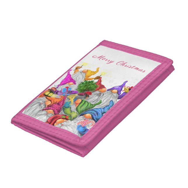 Christmas Wallet Gift with Happy Gnome Party (Bottom)