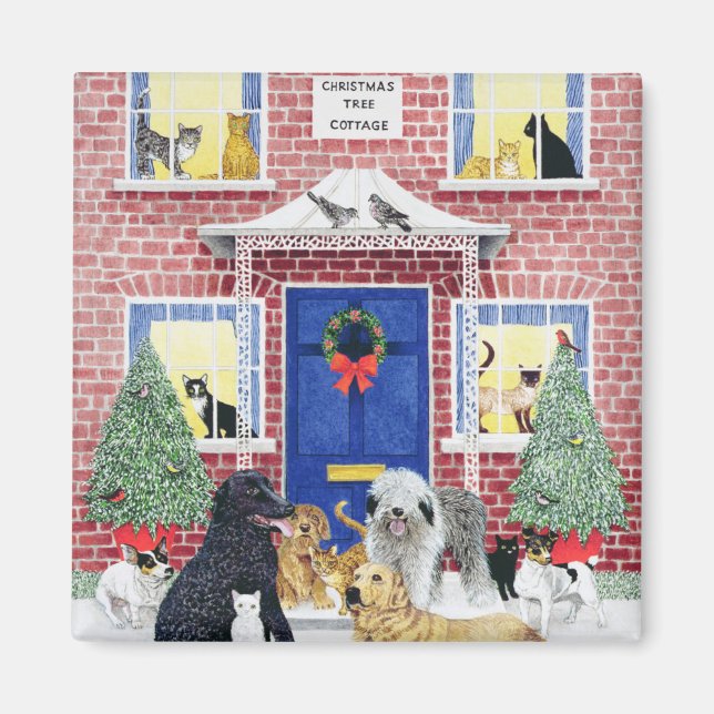 Christmas Warmth Magnet (Front)