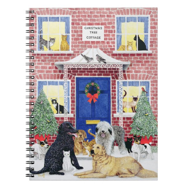 Christmas Warmth Notebook (Front)