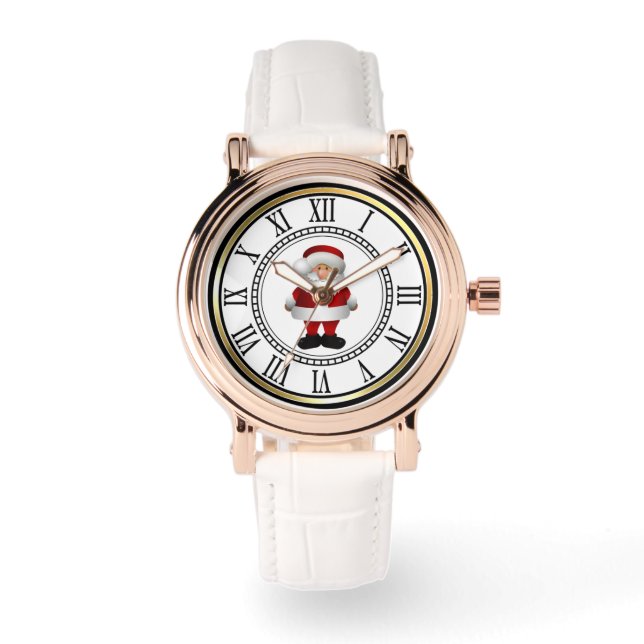 Christmas Watch | Santa Claus | Analog | Women's (Front)