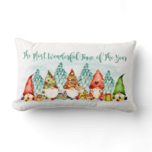 Christmas Watercolor Gnomes Group