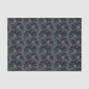 Christmas Watercolor Pine Cone Pattern Tissue Paper