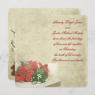 Christmas Wedding Invite