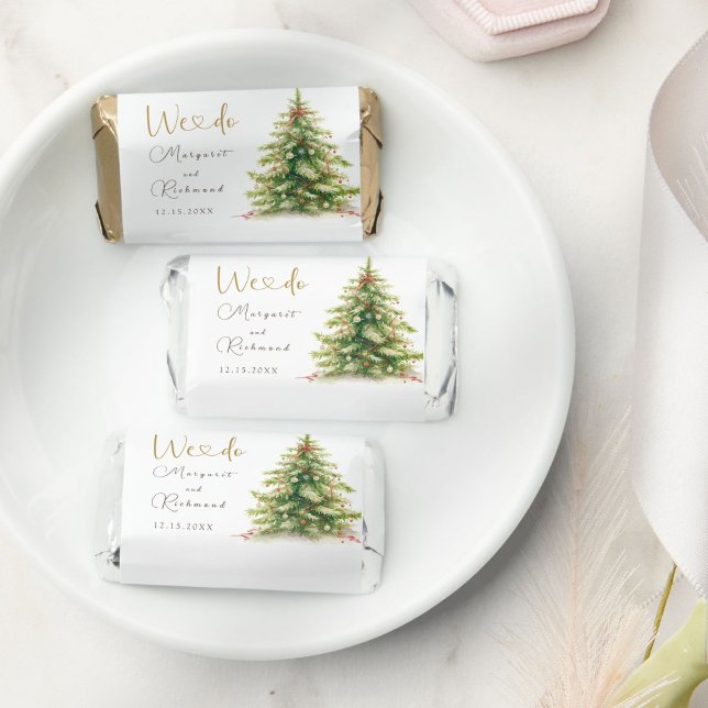 Christmas Wedding Modern Elegant Sweet Favor (Creator Uploaded)