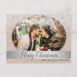 Christmas Wedding Save The Date Invitation