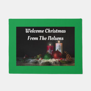 Christmas Welcome Door Mat