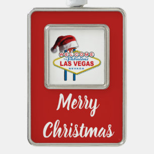 Christmas Welcome to Las Vegas Sign Ornament