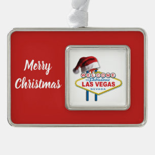 Christmas Welcome To Las Vegas Sign Ornament