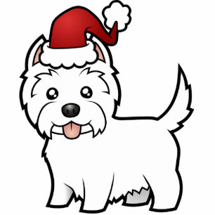 Christmas West Highland White Terrier Ornament