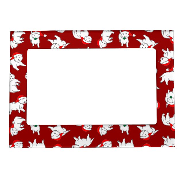 Christmas Westies Picture Frame (Front)