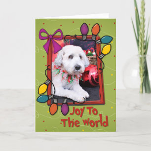 Christmas - Wheaten Terrier - Teddy Holiday Card