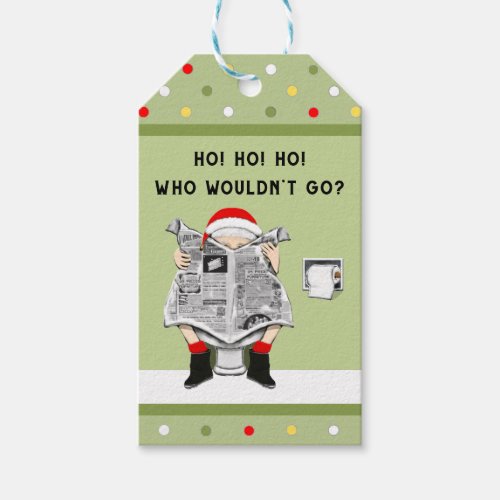 Christmas White Elephant Gift Tags