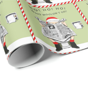 Christmas White Elephant Party Wrapping Paper
