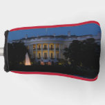 Christmas White House at Night in Washington DC Golf Head Cover