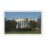 Christmas White House for Holidays Washington DC Acrylic Tray