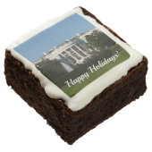 Christmas White House for Holidays Washington DC Brownie (Angled)