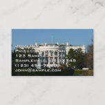 Christmas White House for Holidays Washington DC Business Card